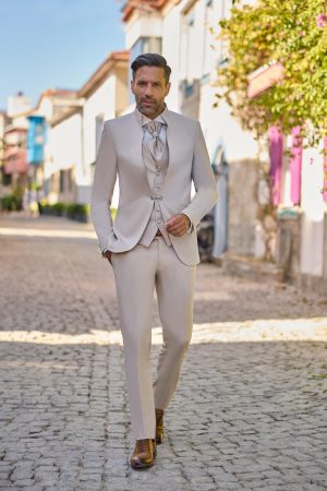 calvi beige Costume de mariage