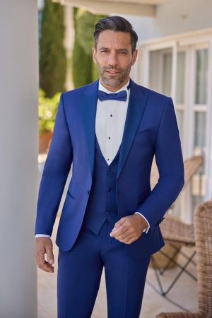 chicago bleu roy Costume de mariage