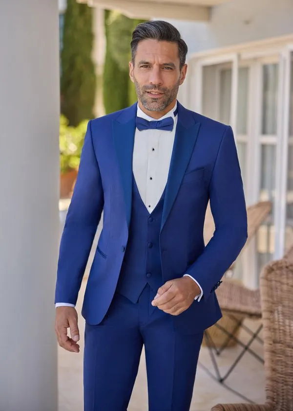 chicago bleu roy Costume de mariage