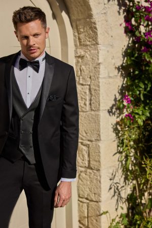 geneve noir Costume de mariage