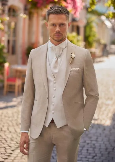 malibu beige Costume de mariage