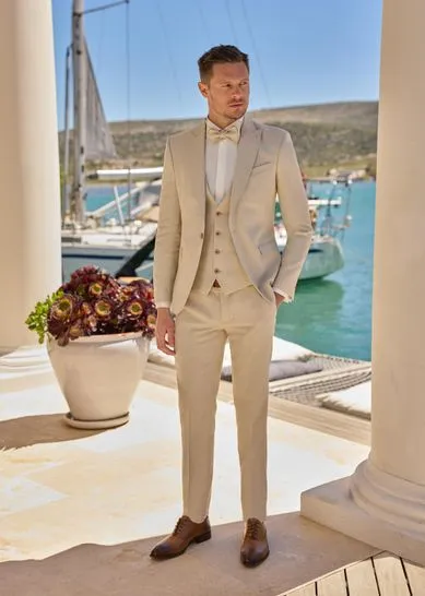 nassau beige Costume de mariage