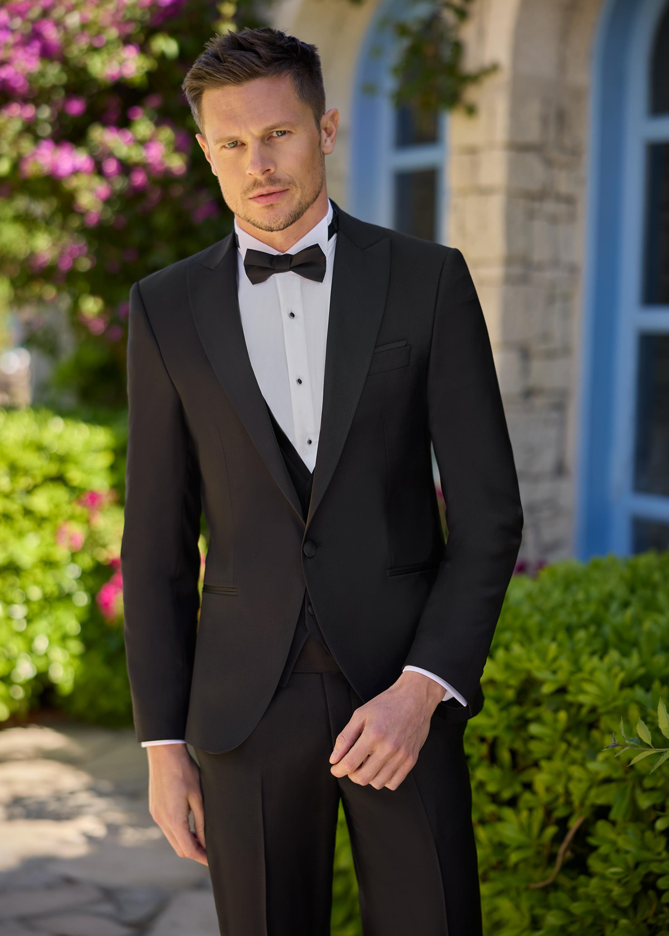 palerme noir Costume de mariage