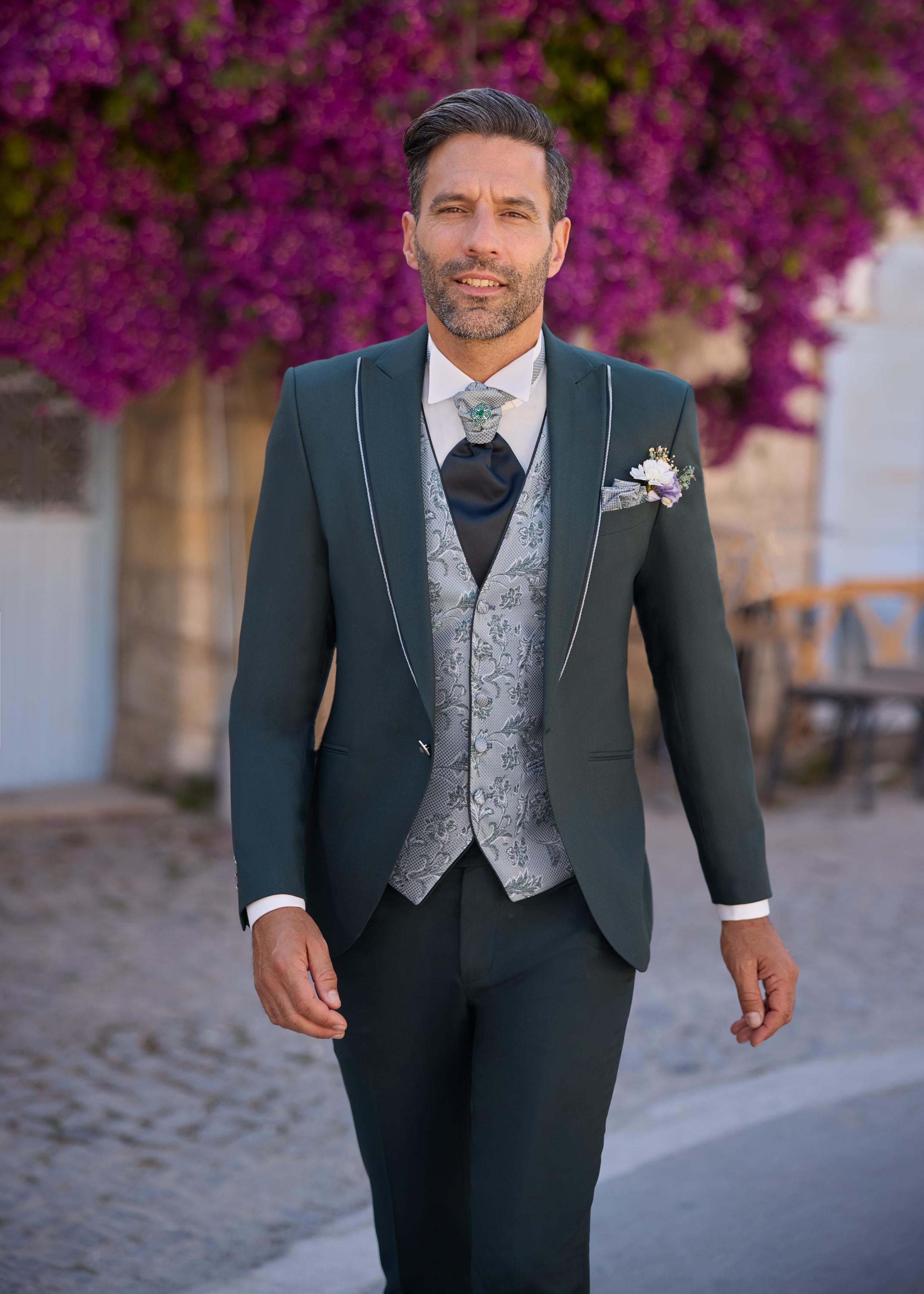 piana-vert costume de mariage